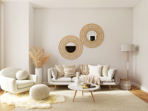 Art deco inspiratie: ronde spiegels als focuspunt in je interieur