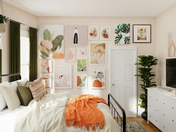 Rustgevende kleuren voor een ontspannen herfstslaapkamer